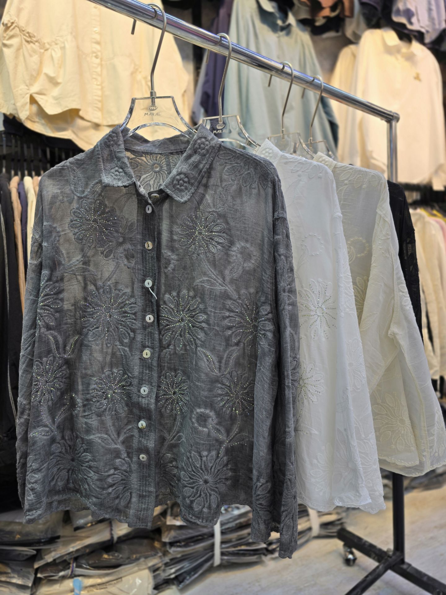 شومیز خامه دوزی کد F08